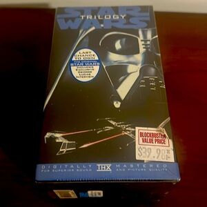 Star Wars VHS Trilogy 1995 Original Unaltered Faces Box Set Sealed NIB